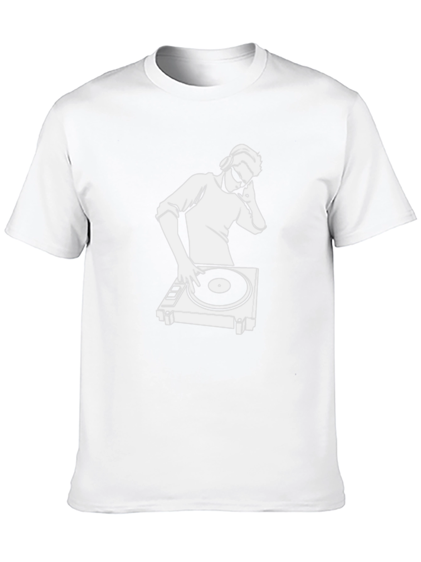 DJ Turntable Graphic Tee - Cool Music Lover T-Shirt