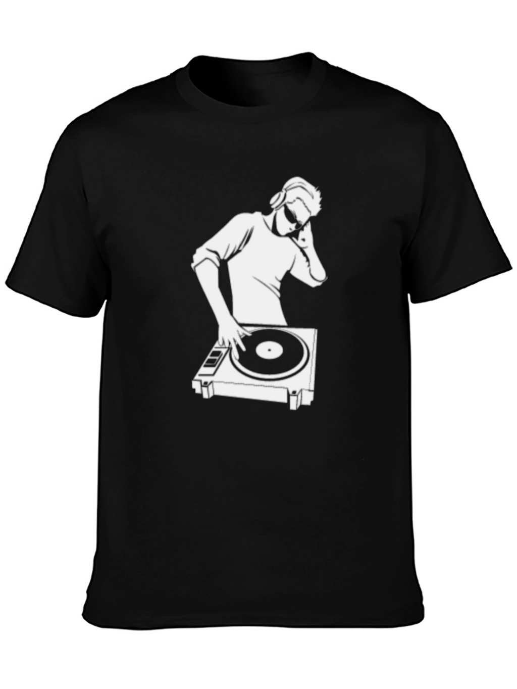 DJ Turntable Graphic Tee - Cool Music Lover T-Shirt