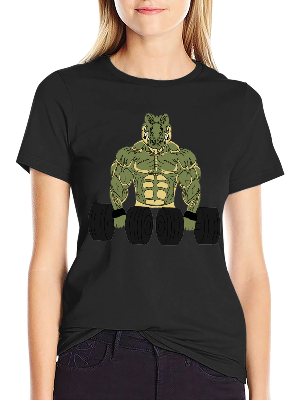 Gator Gym Black T-Shirt