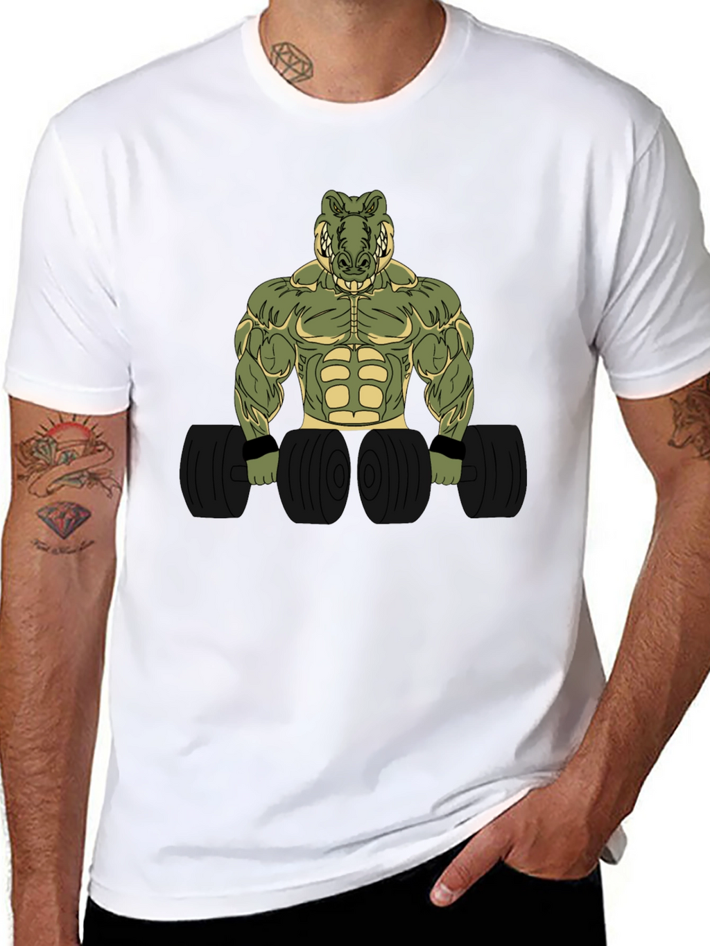 Gator Gym Black T-Shirt