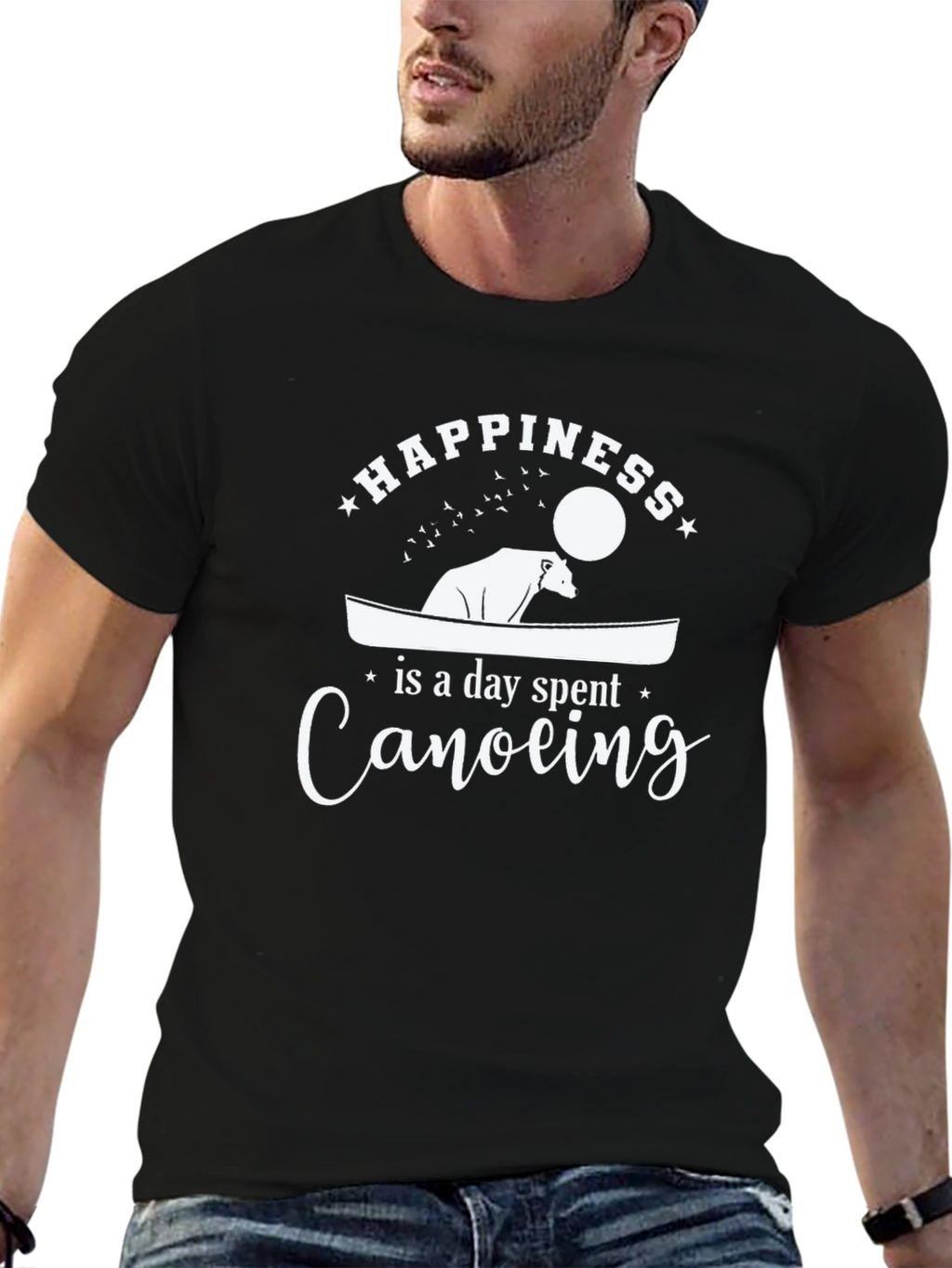 Happiness Canoeing T-Shirt