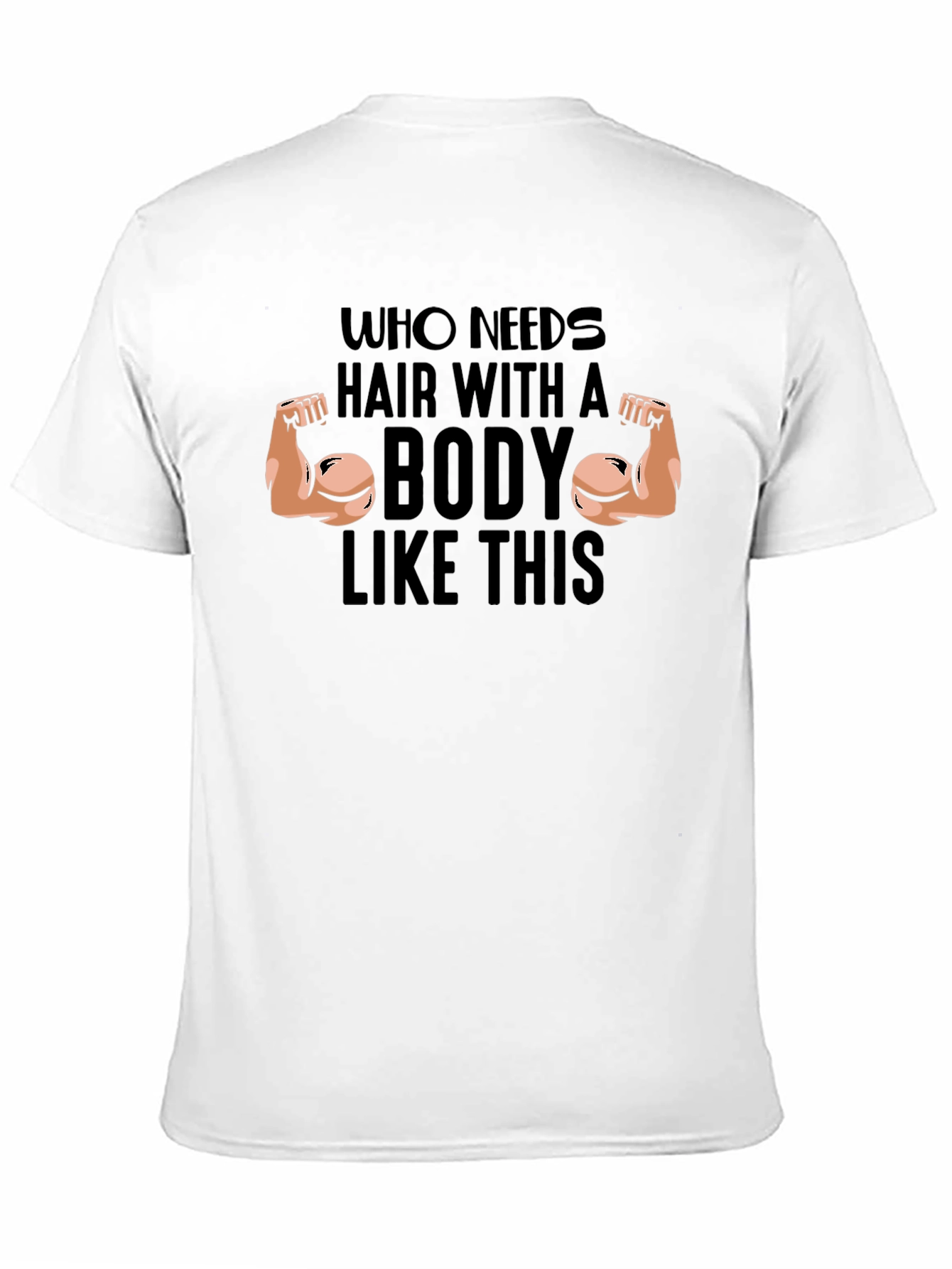 Funny Bodybuilder Humor Black T-Shirt