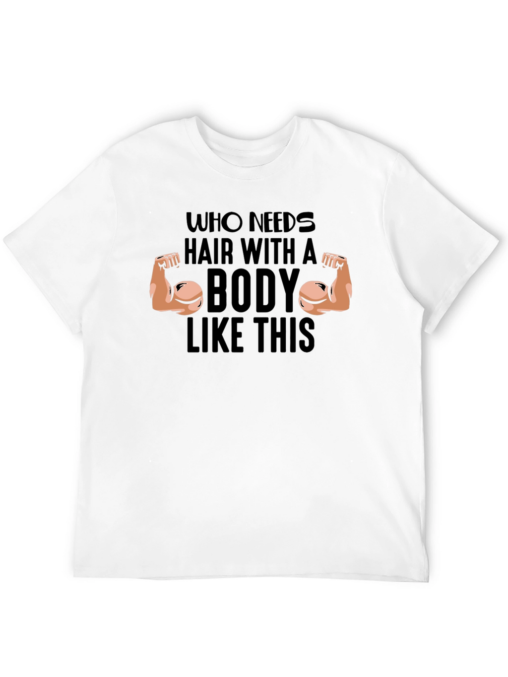 Funny Bodybuilder Humor Black T-Shirt