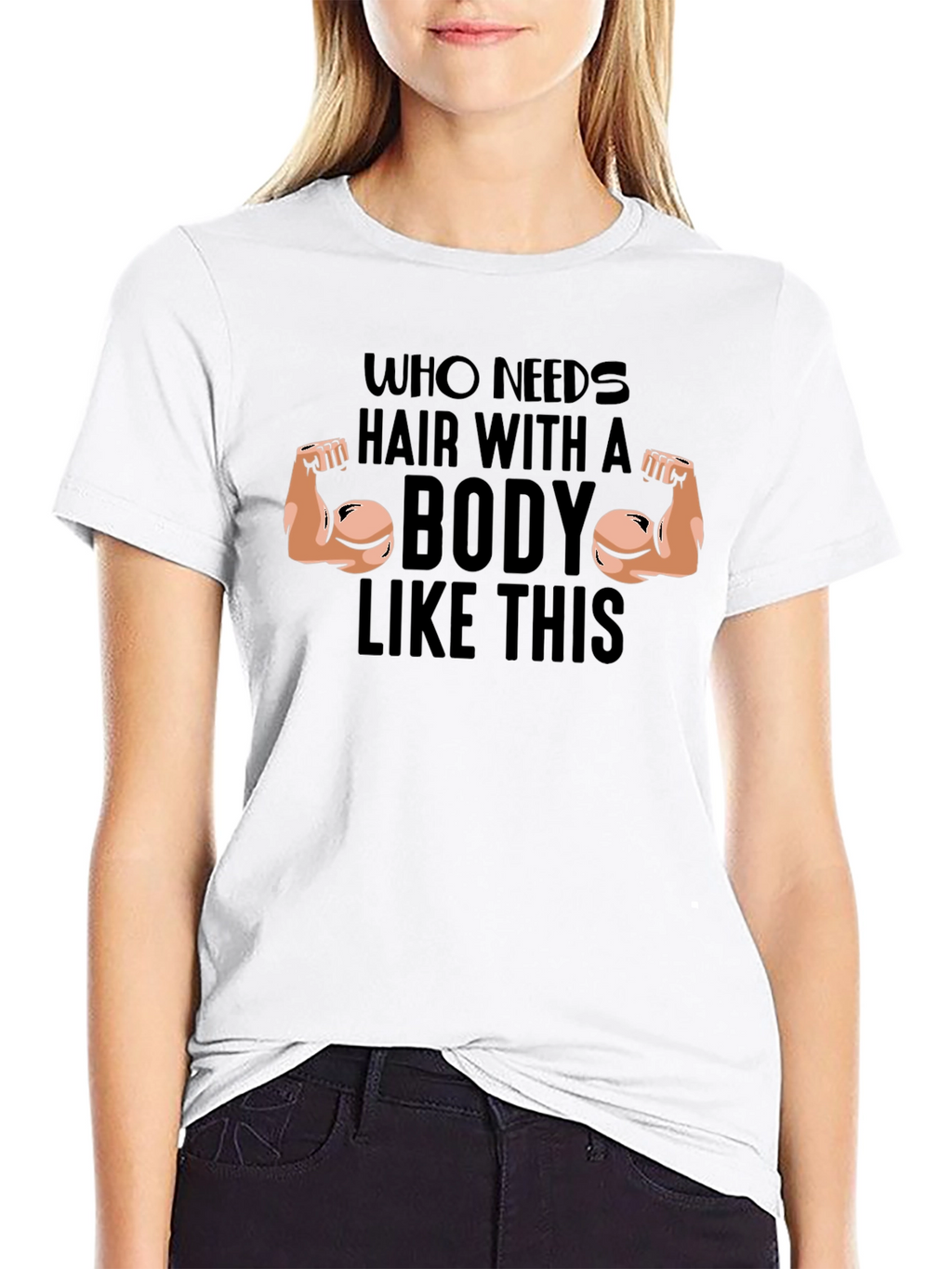 Funny Bodybuilder Humor Black T-Shirt