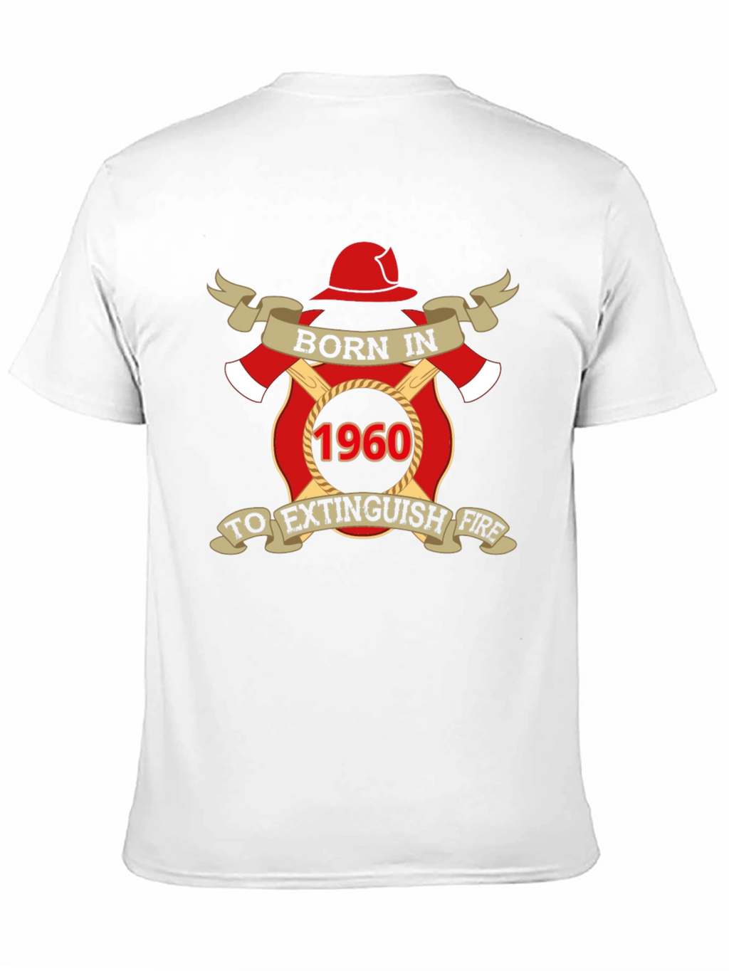Born in 1960 Firefighter T-Shirt