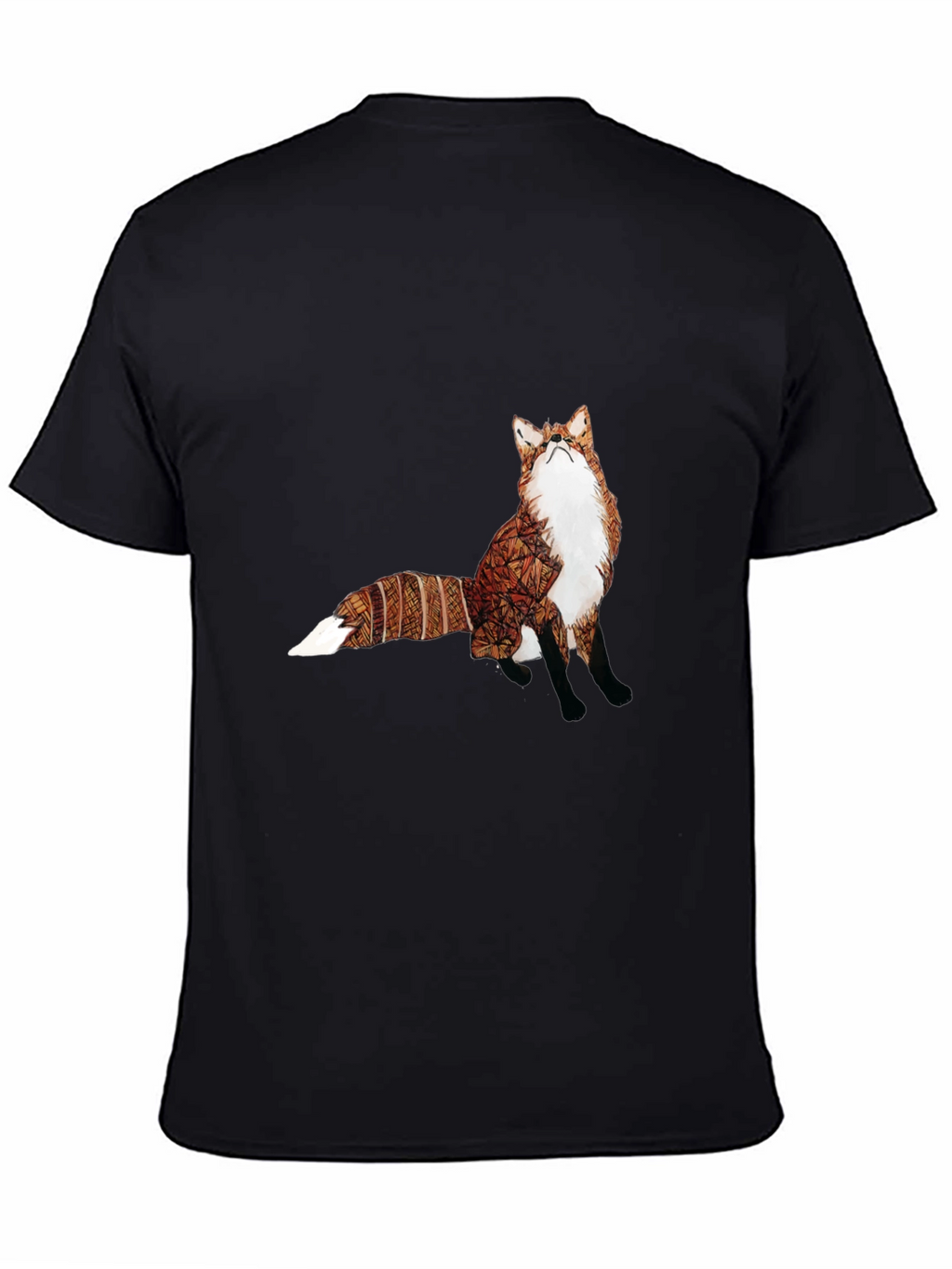 Fox Graphic Tee - Unique Animal Print Shirt