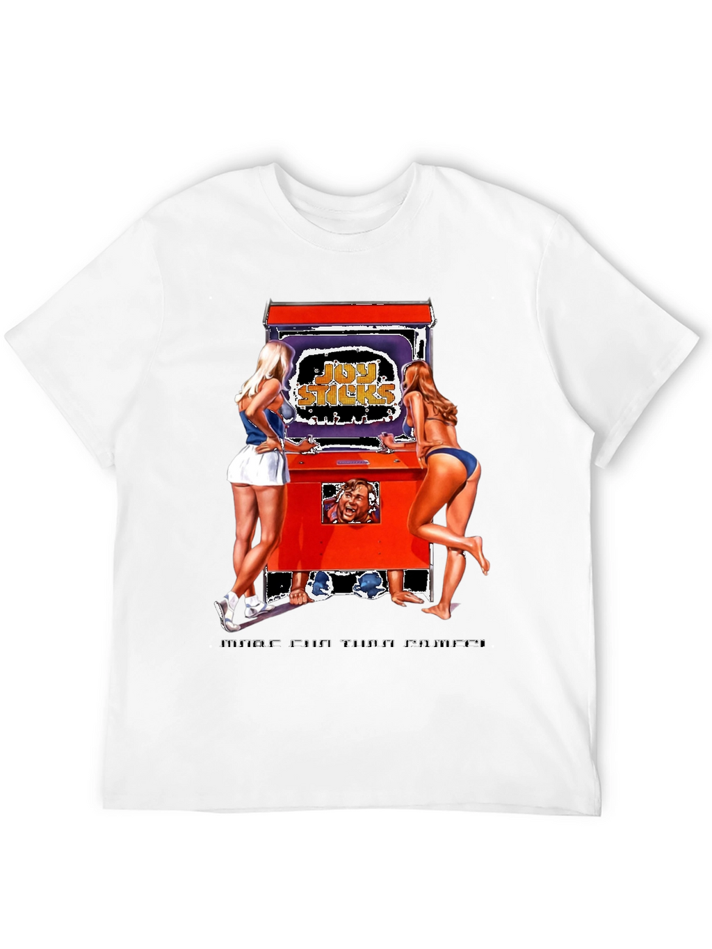 Retro Joy Sticks Arcade T-Shirt