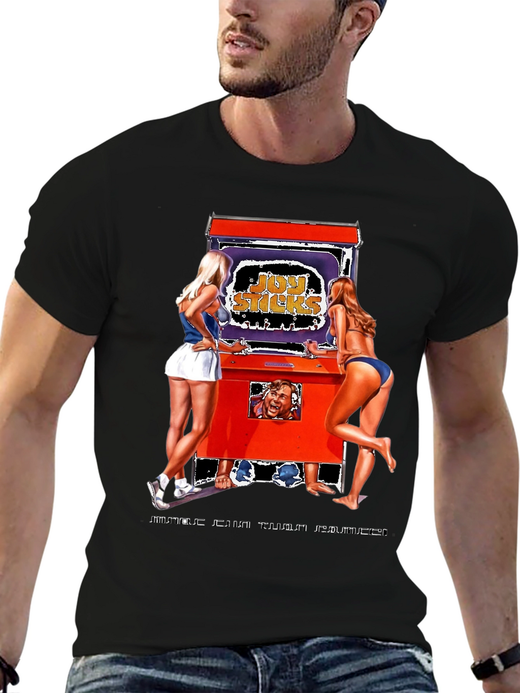 Retro Joy Sticks Arcade T-Shirt