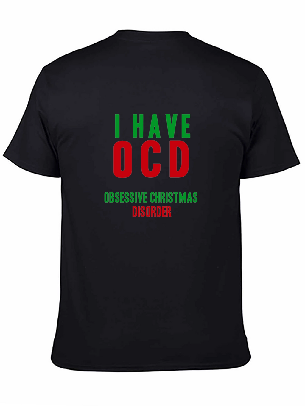 Funny Christmas OCD T-Shirt