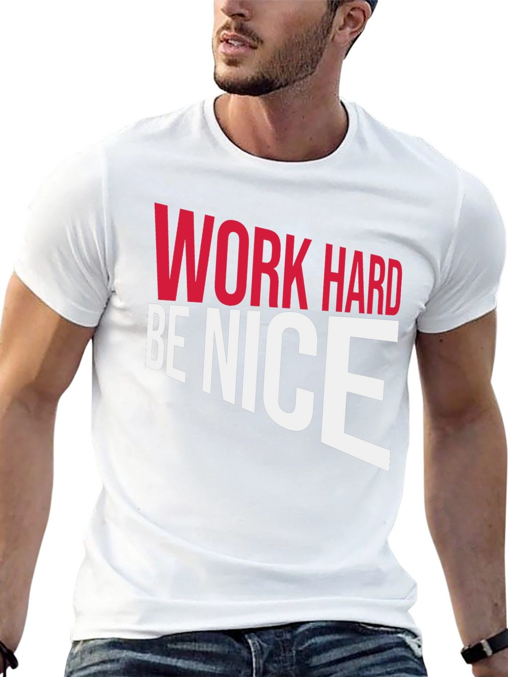 Work Hard Be Nice Graphic Tee