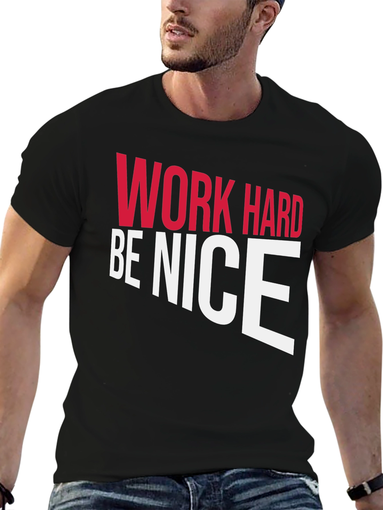 Work Hard Be Nice Graphic Tee