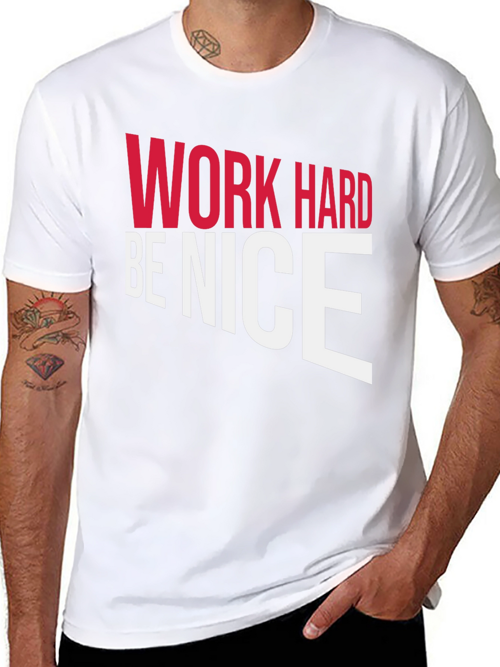 Work Hard Be Nice Graphic Tee