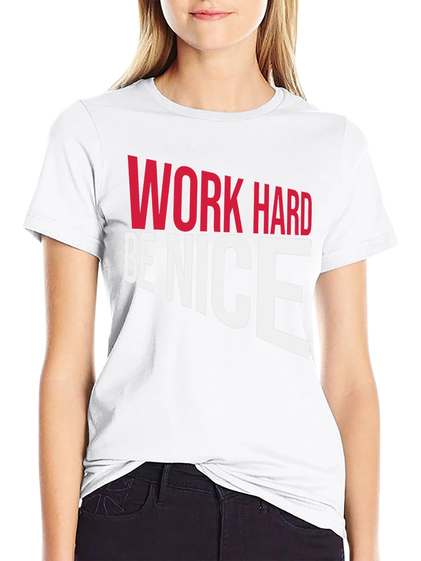 Work Hard Be Nice Graphic Tee