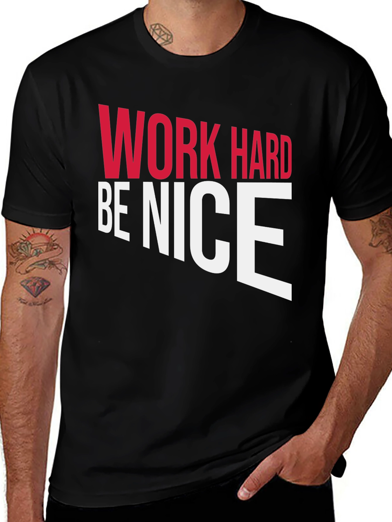 Work Hard Be Nice Graphic Tee