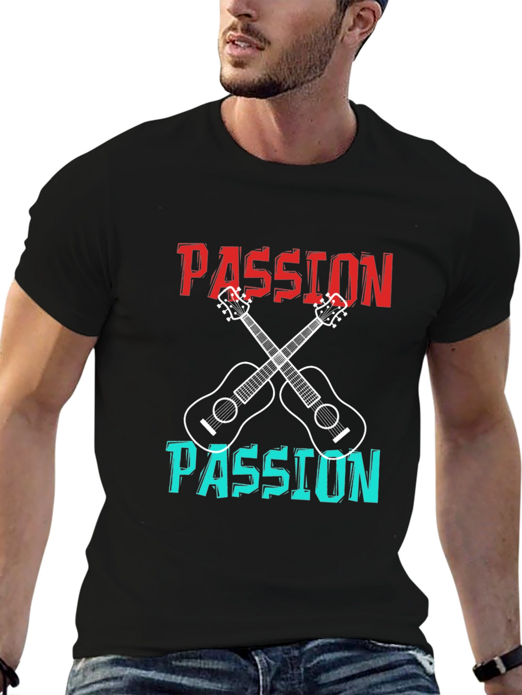 Passion Guitars Graphic T-Shirt