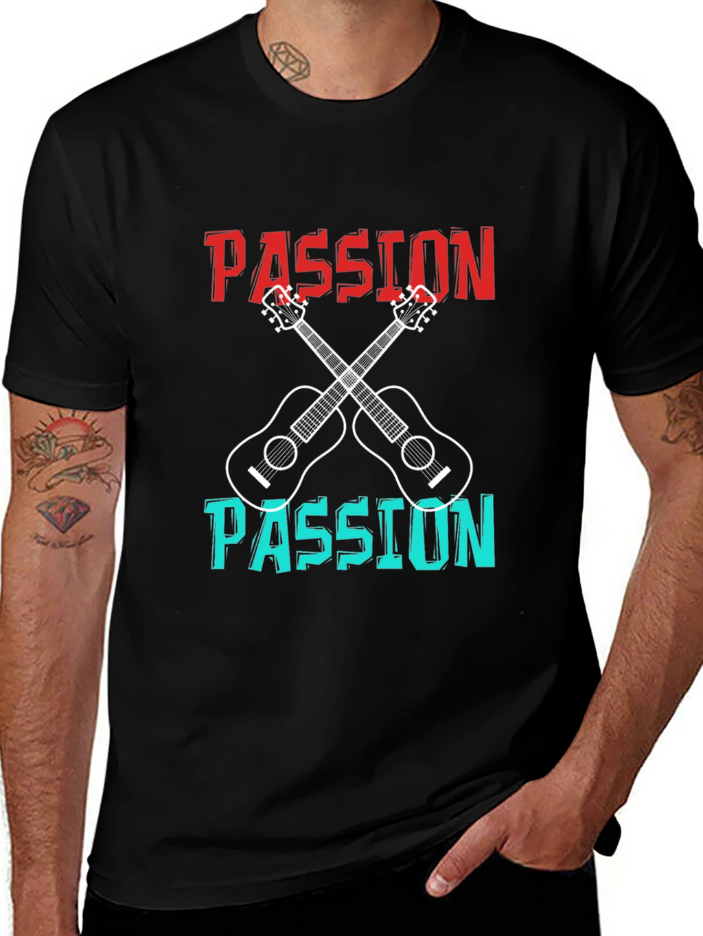 Passion Guitars Graphic T-Shirt