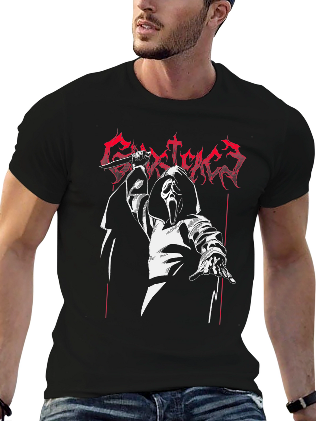 Scream Ghostface Graphic T-Shirt