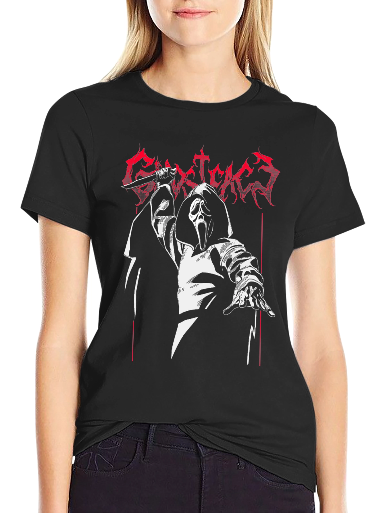 Scream Ghostface Graphic T-Shirt