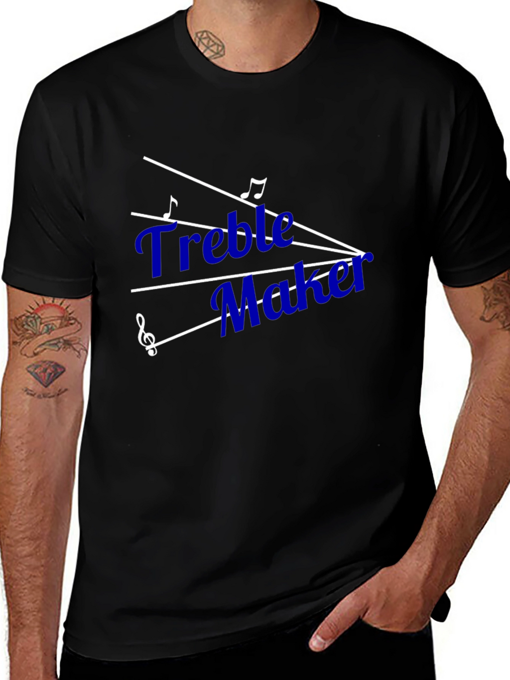 Treble Maker Graphic Tee - Music Lovers T-Shirt