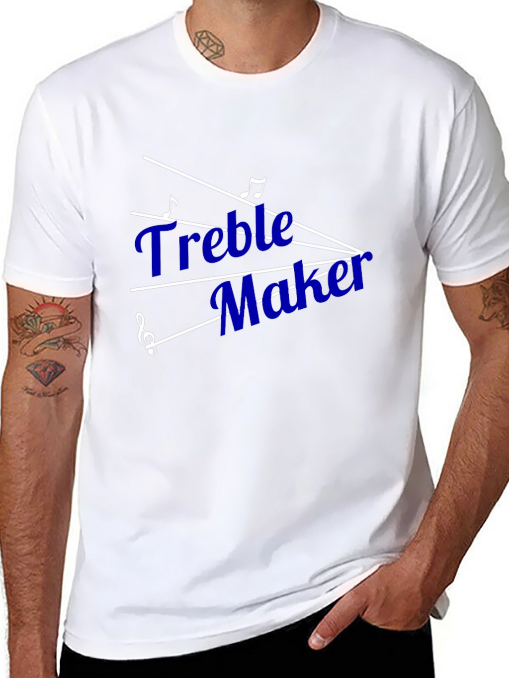 Treble Maker Graphic Tee - Music Lovers T-Shirt