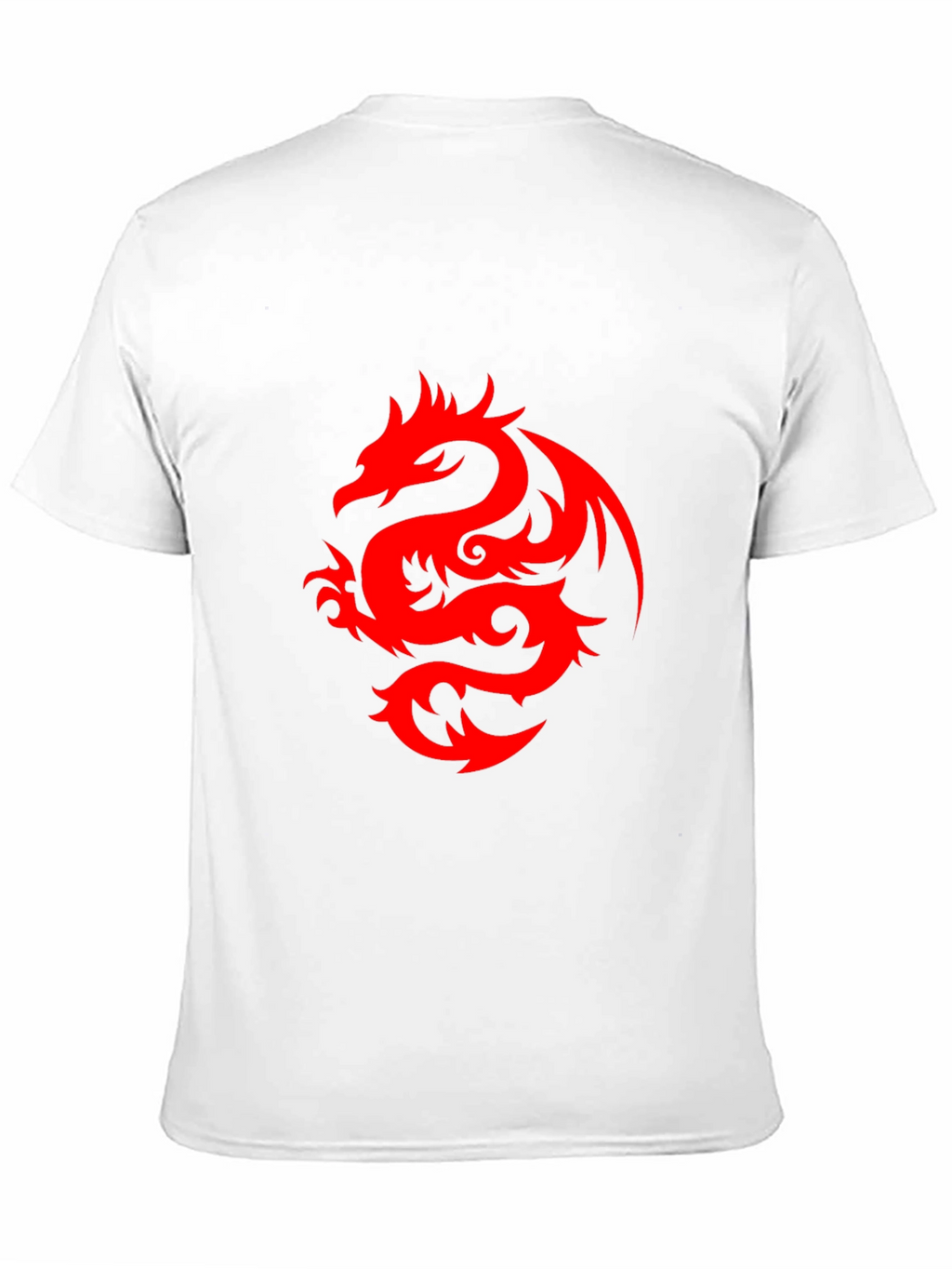 Red Dragon Graphic Black T-Shirt