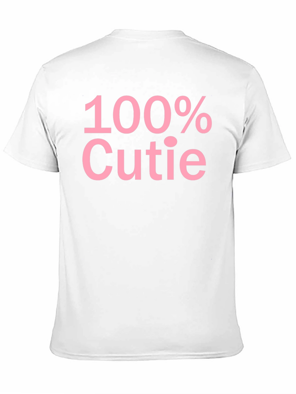 100% Cutie Black Graphic T-Shirt - Soft Cotton Blend