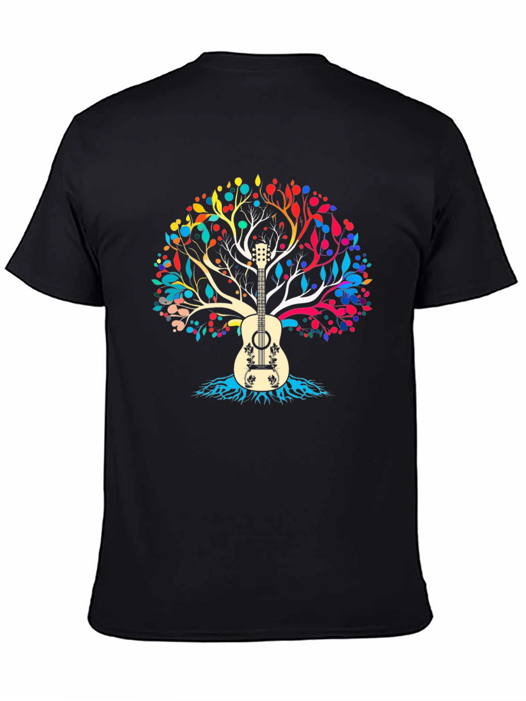 Guitar Tree T-Shirt - Musical Graphic Tee