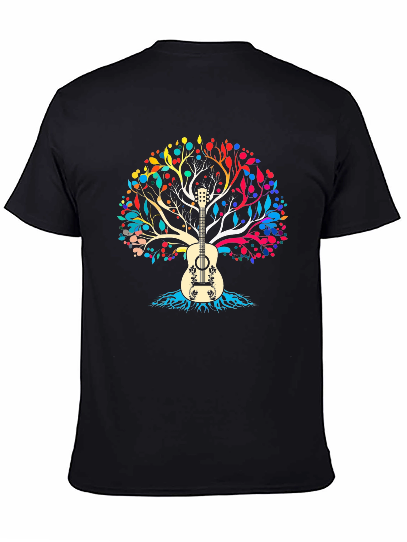 Guitar Tree T-Shirt - Musical Graphic Tee
