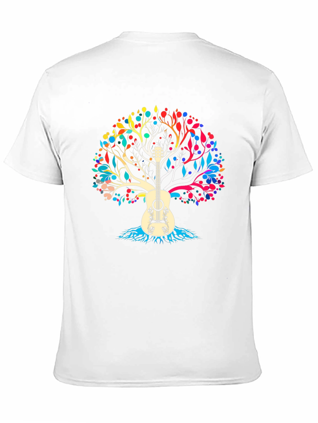 Guitar Tree T-Shirt - Musical Graphic Tee