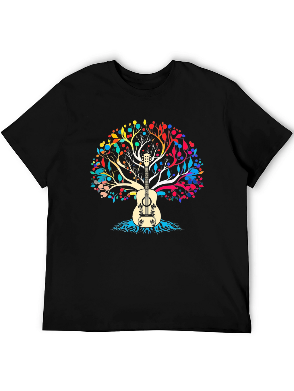 Guitar Tree T-Shirt - Musical Graphic Tee