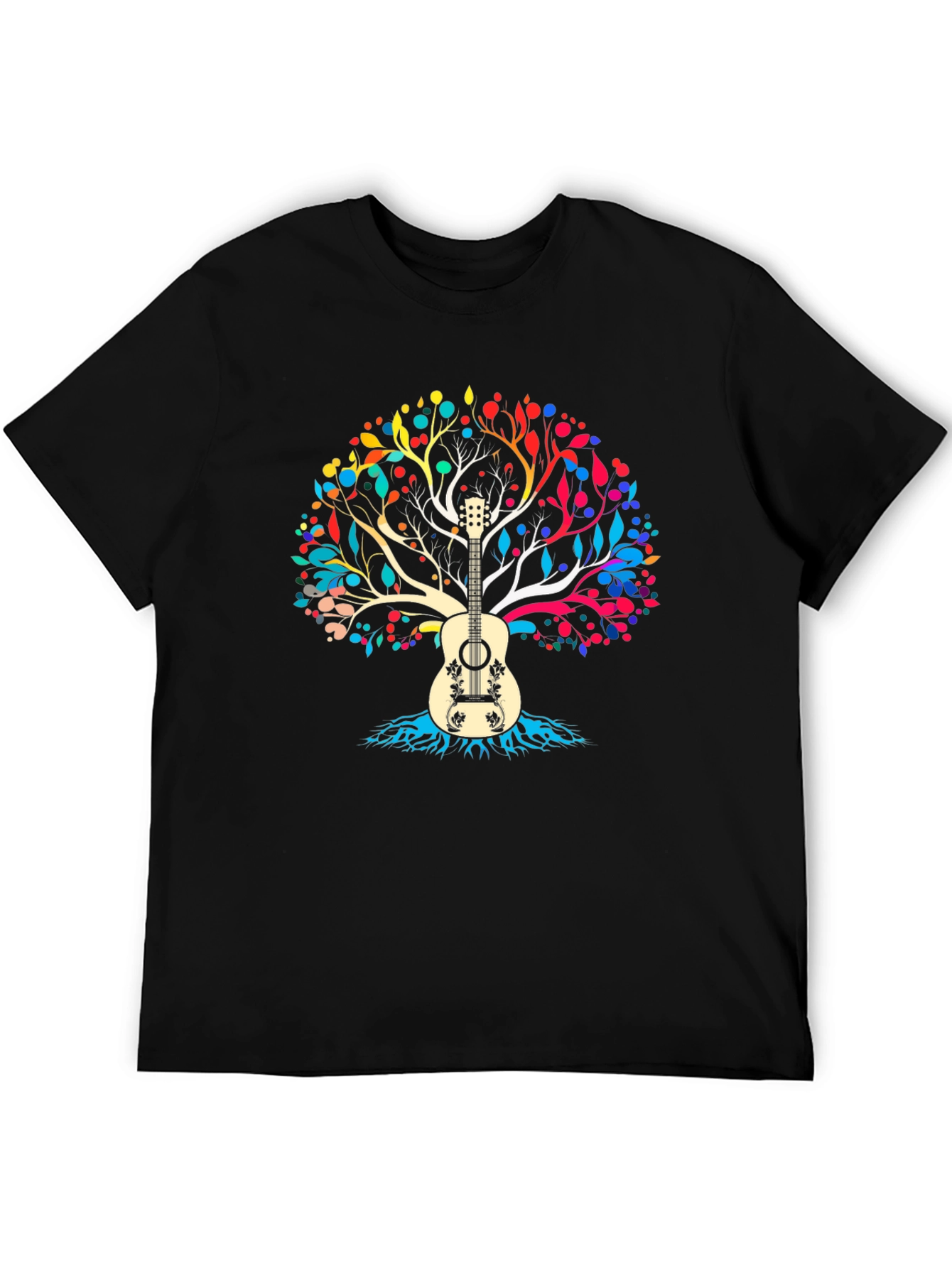 Guitar Tree T-Shirt - Musical Graphic Tee