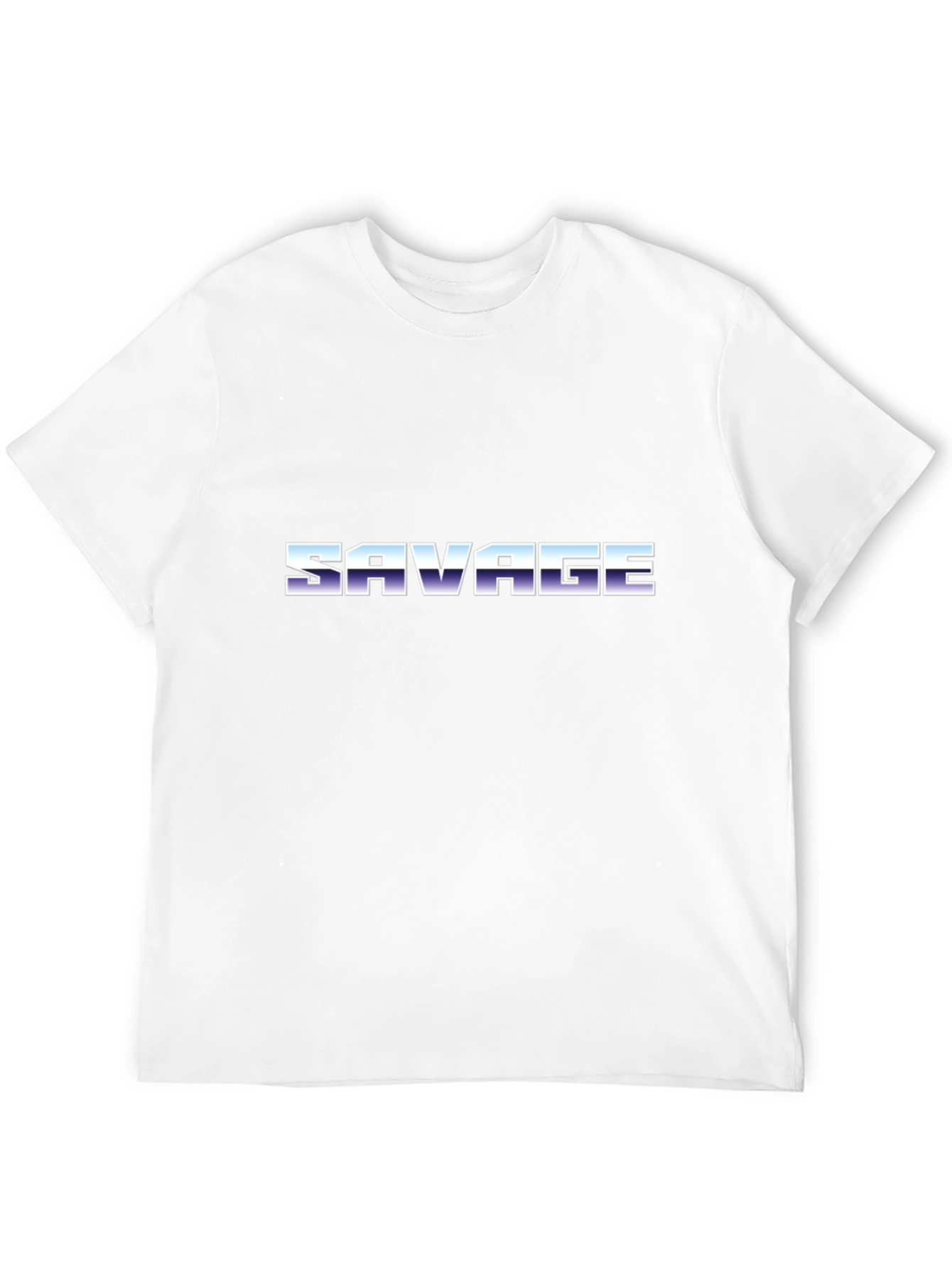 Savage Black T-Shirt - Retro Style