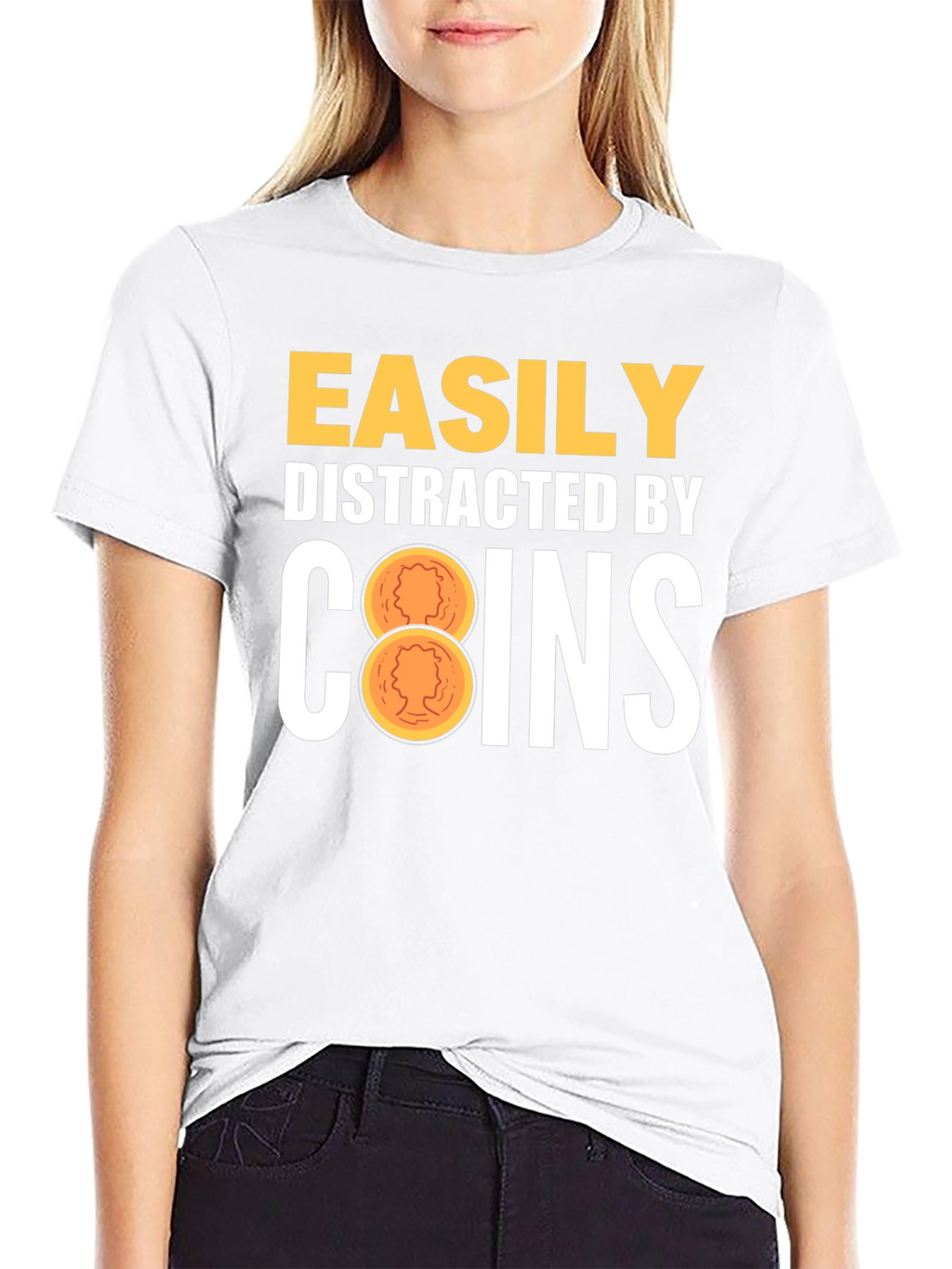 Easily Distracted by Coins T-Shirt