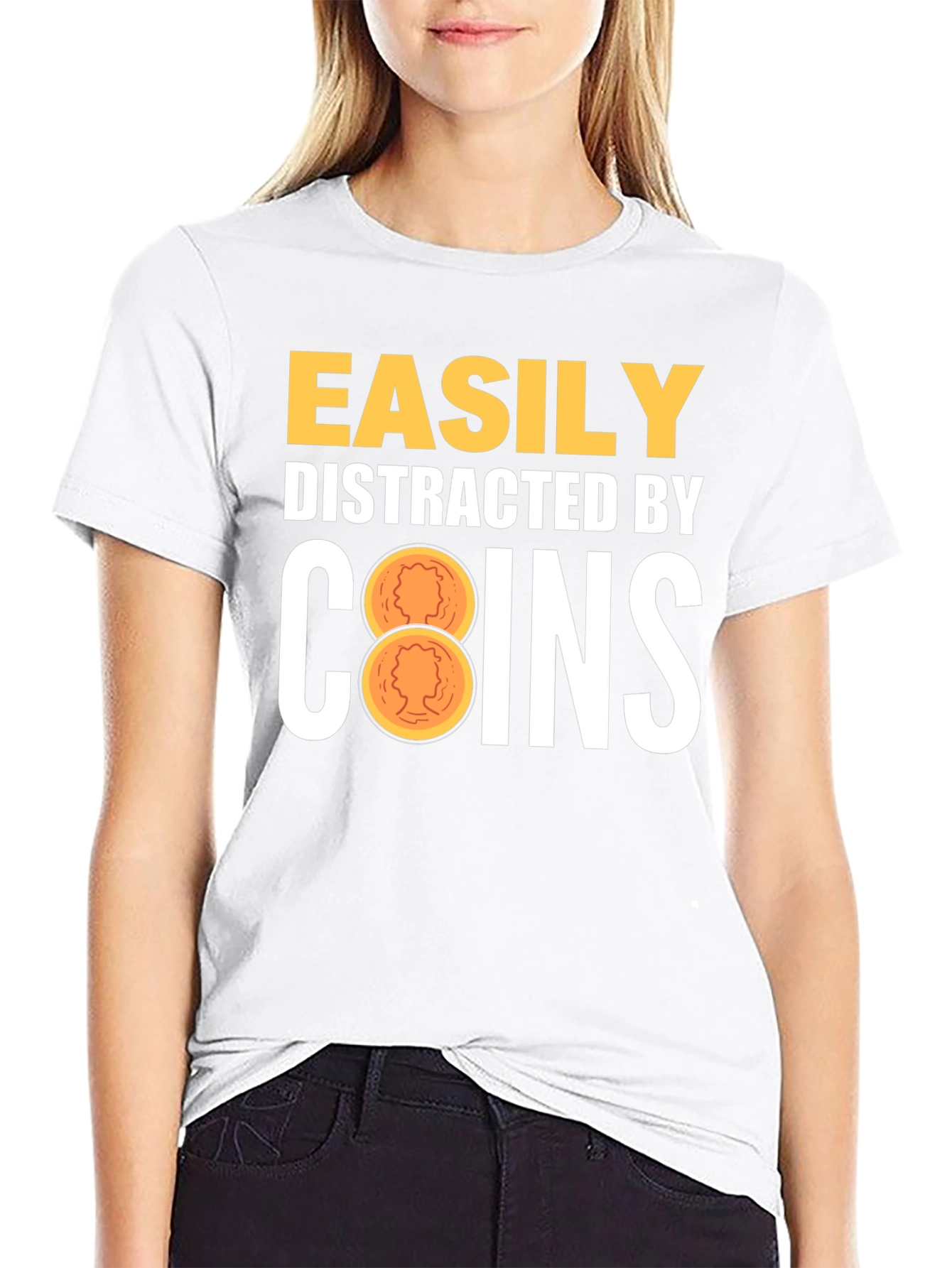 Easily Distracted by Coins T-Shirt