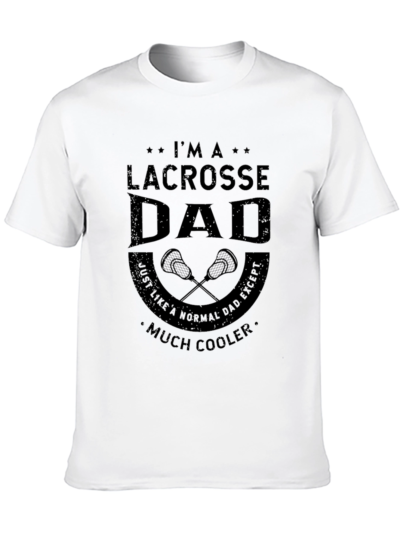 Lacrosse Dad T-Shirt - Cool Dad Edition