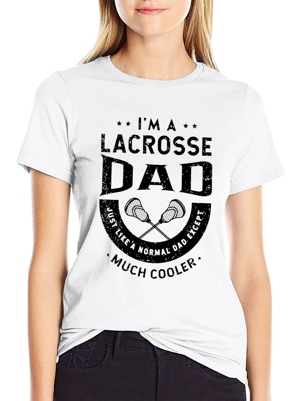 Lacrosse Dad T-Shirt - Cool Dad Edition