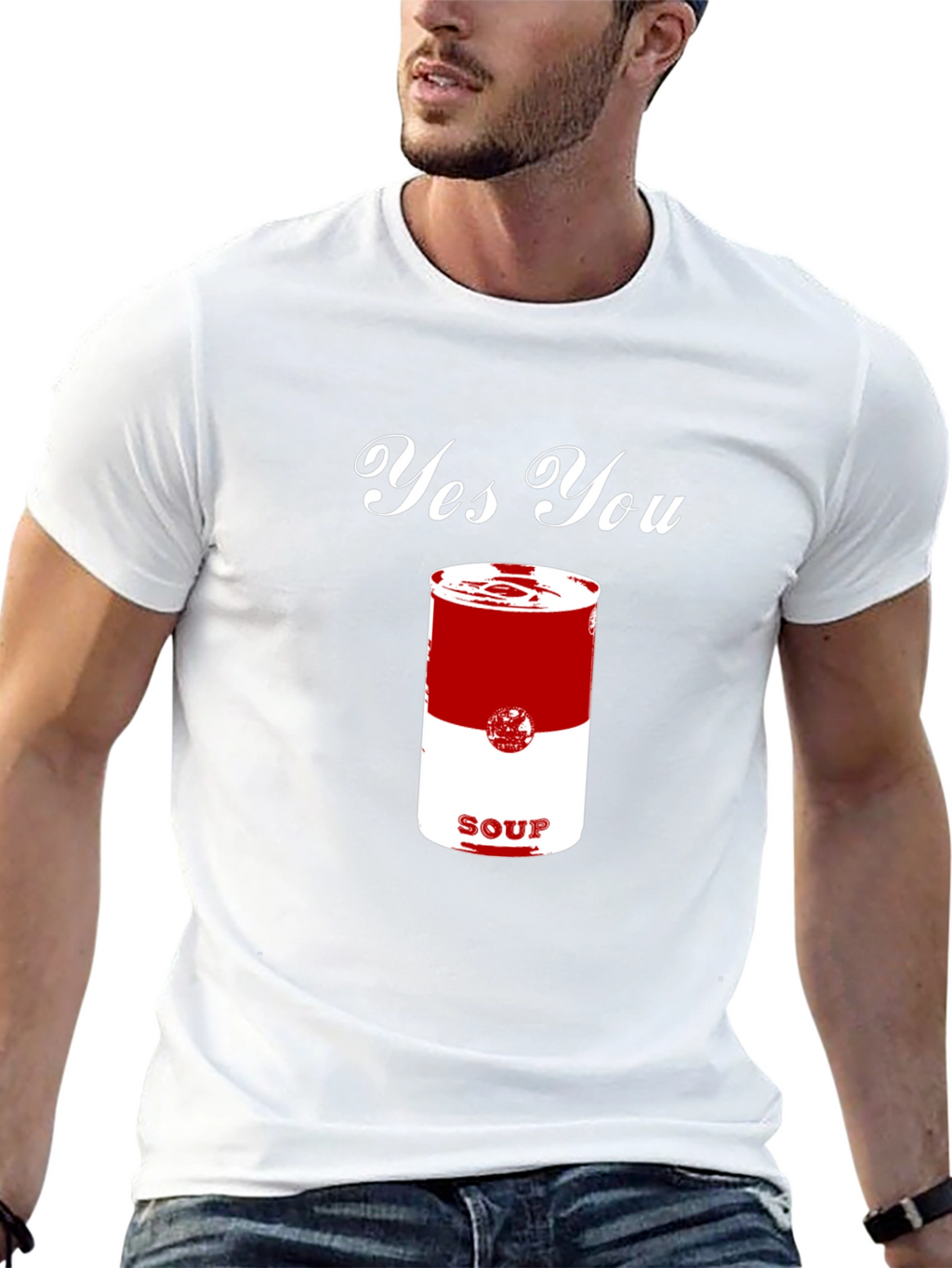 Yes You Can Soup T-Shirt - Novelty Graphic Tee