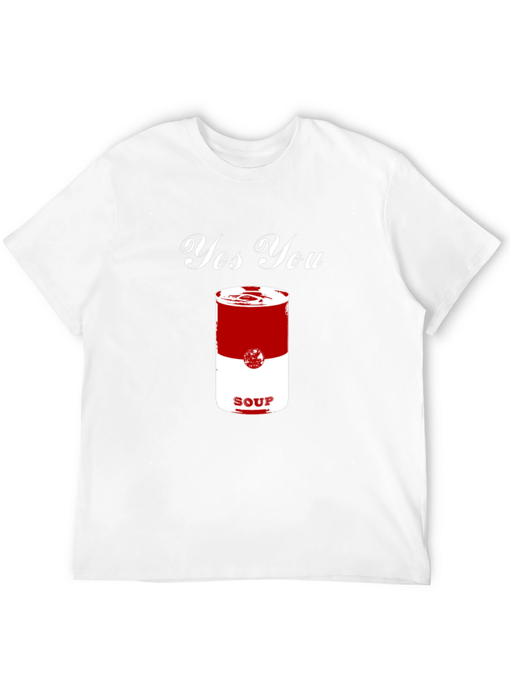 Yes You Can Soup T-Shirt - Novelty Graphic Tee