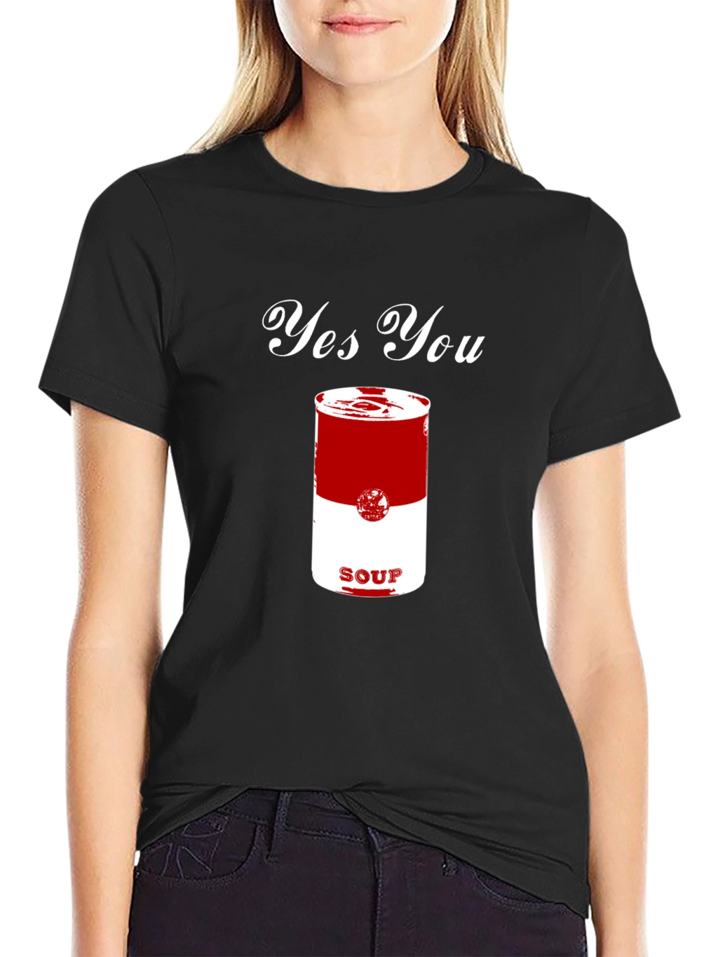 Yes You Can Soup T-Shirt - Novelty Graphic Tee
