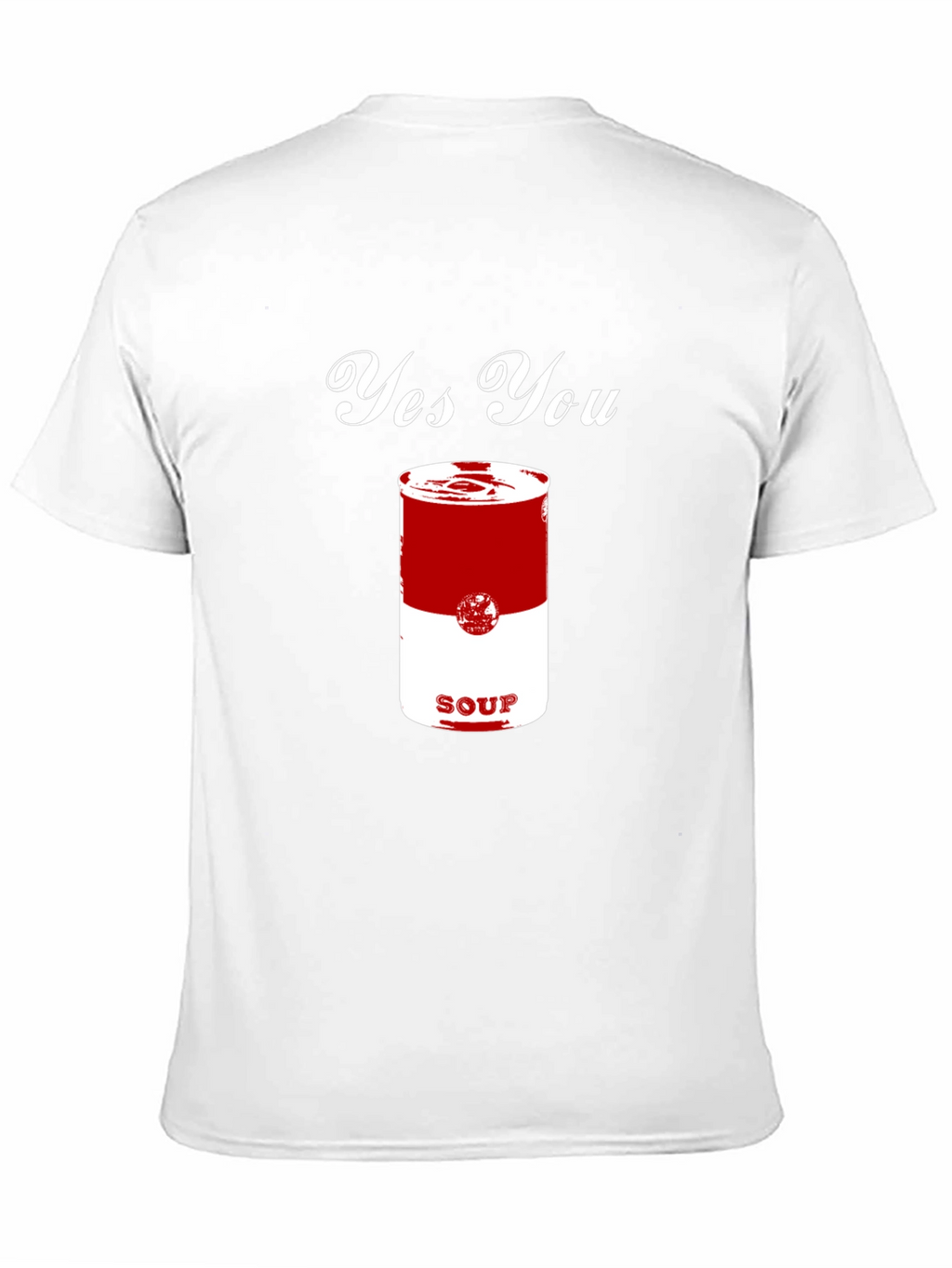 Yes You Can Soup T-Shirt - Novelty Graphic Tee