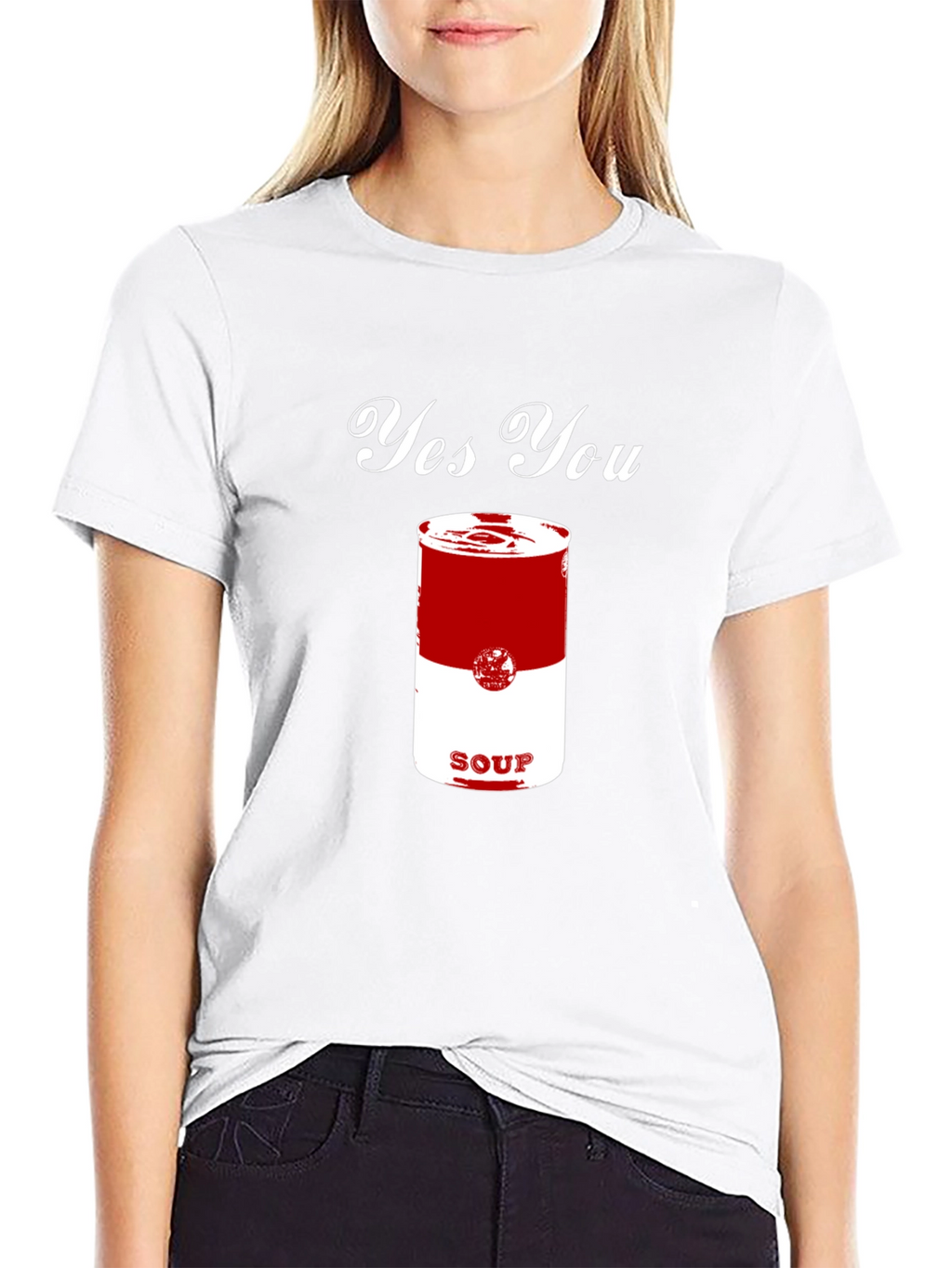 Yes You Can Soup T-Shirt - Novelty Graphic Tee