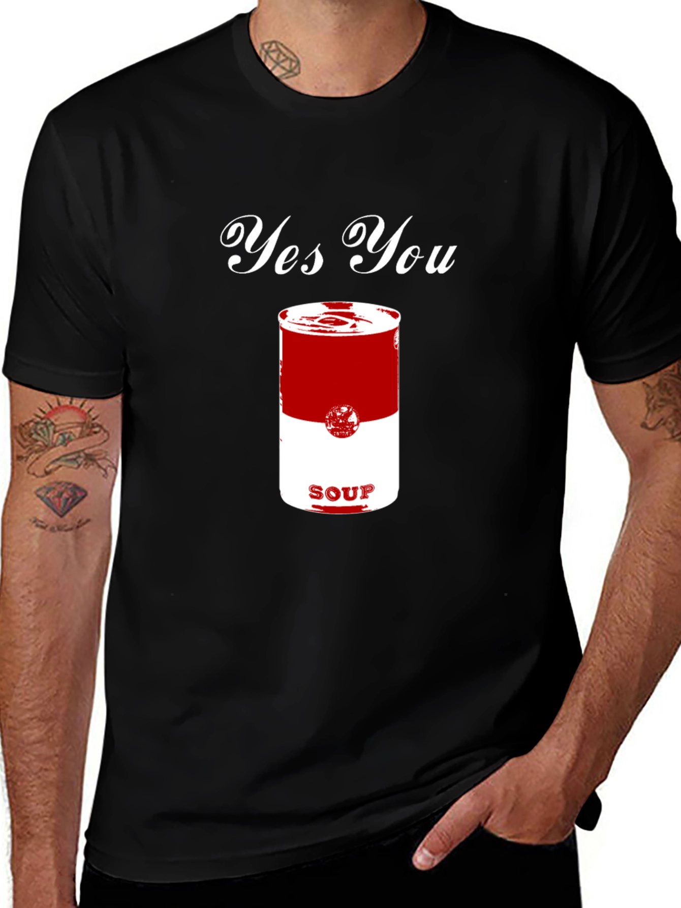 Yes You Can Soup T-Shirt - Novelty Graphic Tee