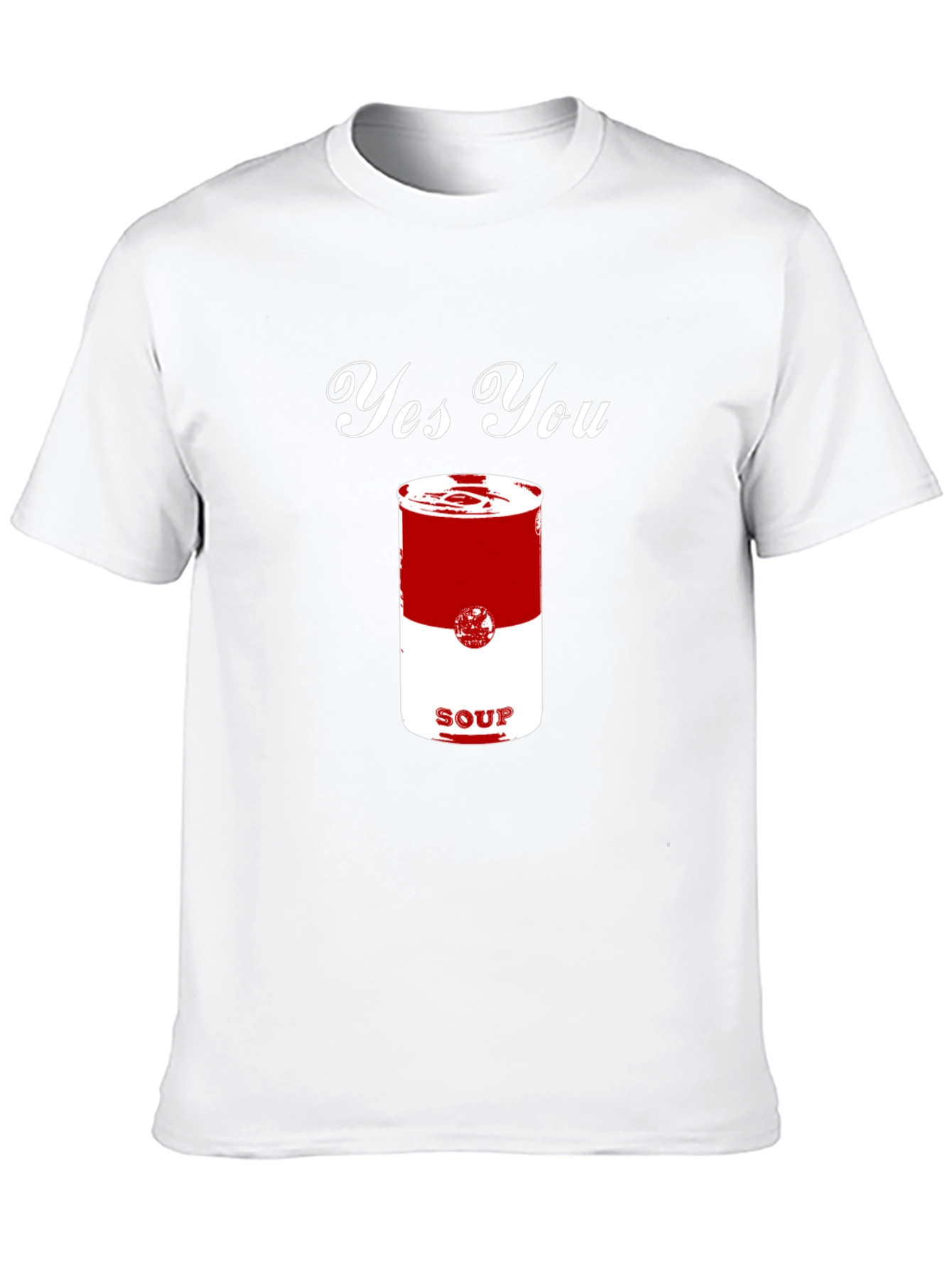 Yes You Can Soup T-Shirt - Novelty Graphic Tee