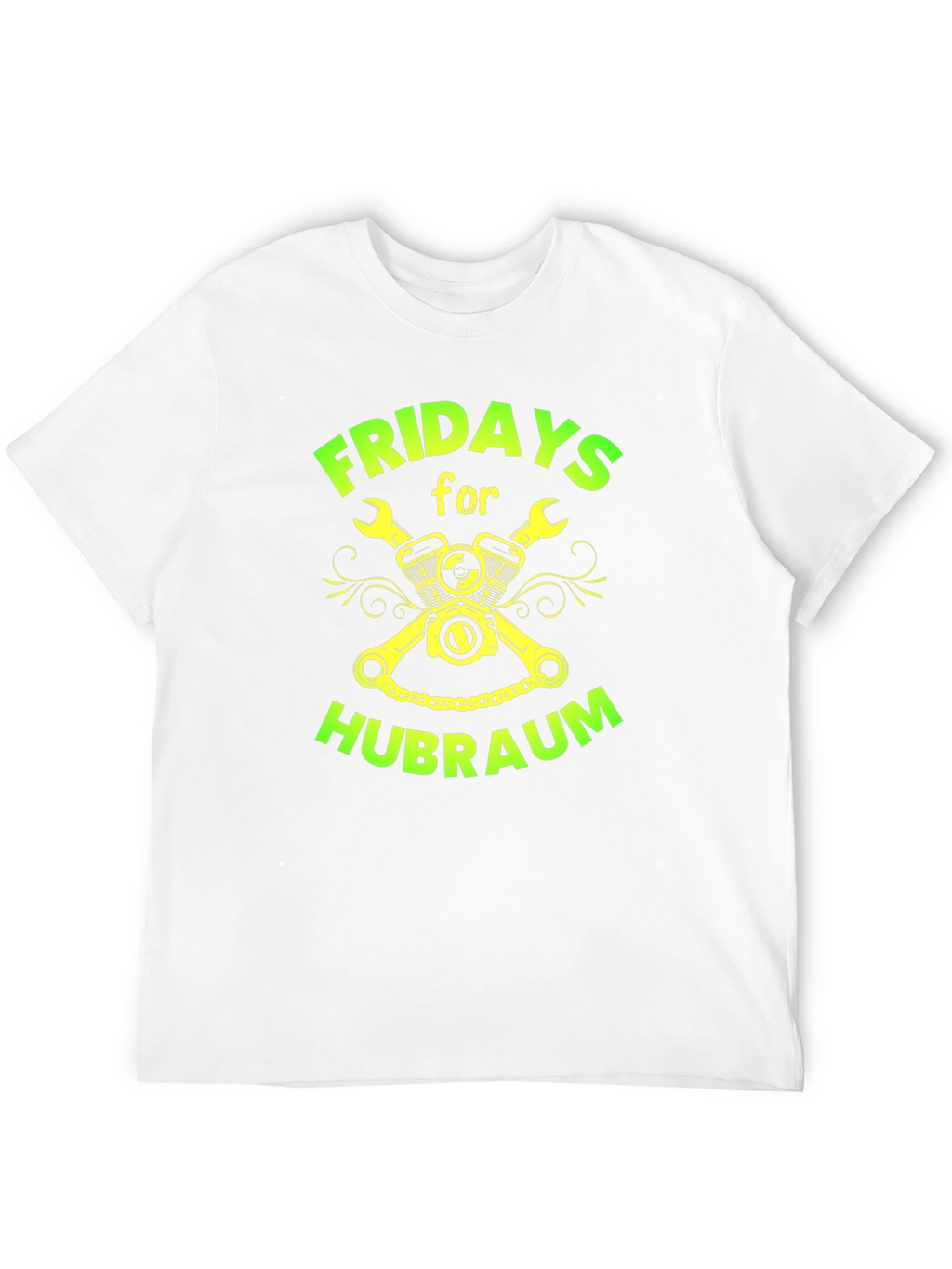 Fridays for Hubraum Black Graphic Tee