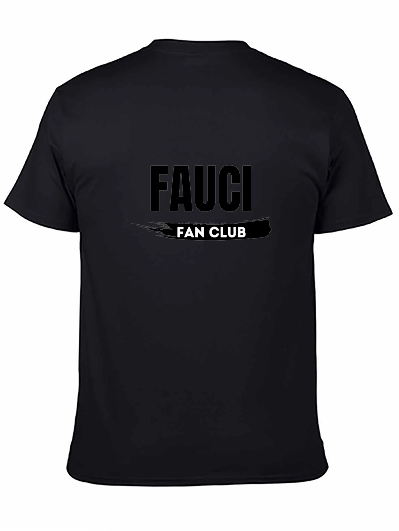 Fauci Fan Club Black T-Shirt