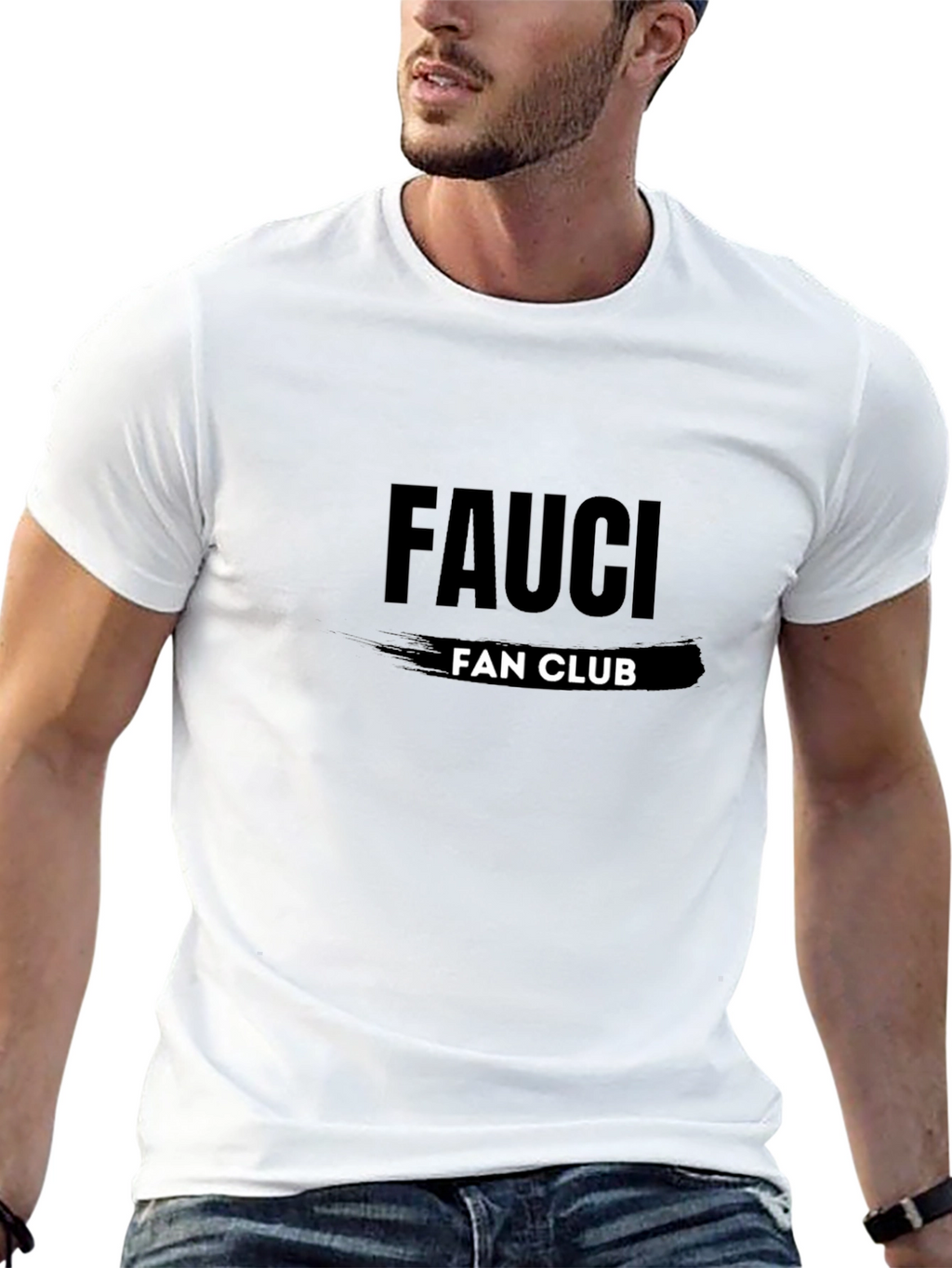 Fauci Fan Club Black T-Shirt