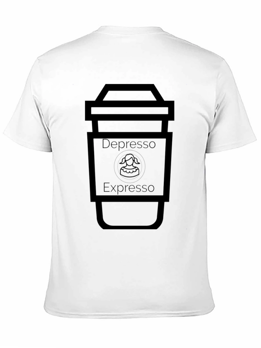 Depresso Expresso Black T-Shirt - Coffee Lover