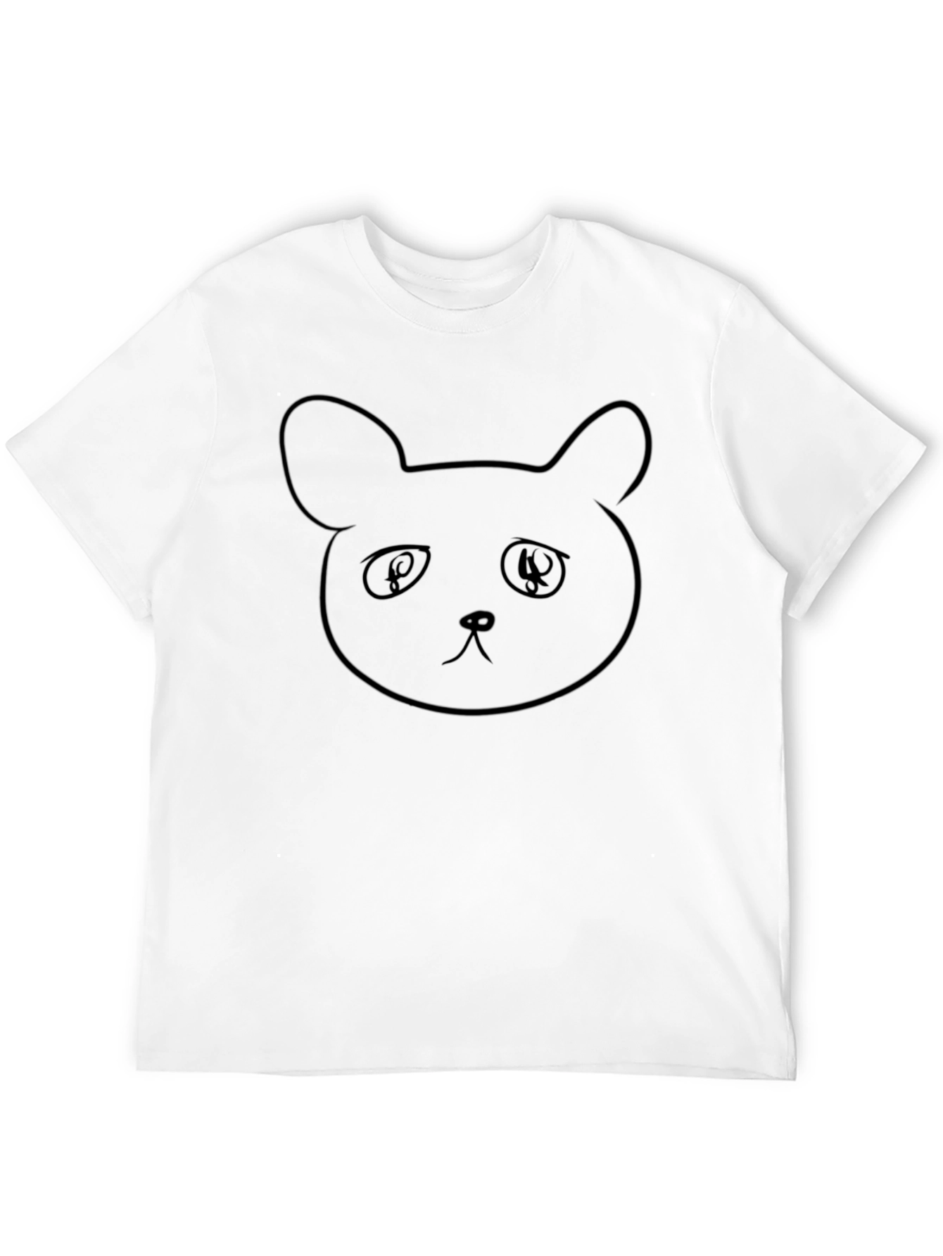 Bear Graphic Black T-Shirt