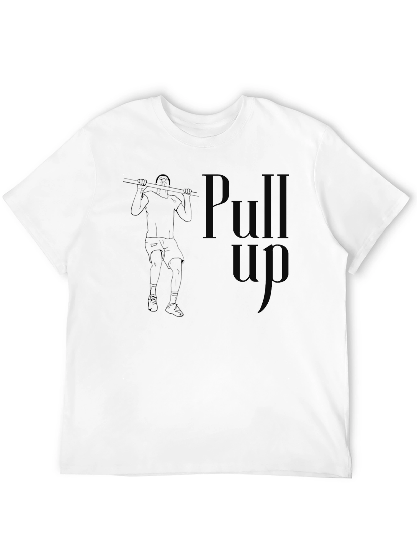 Pull Up Workout Graphic T-Shirt