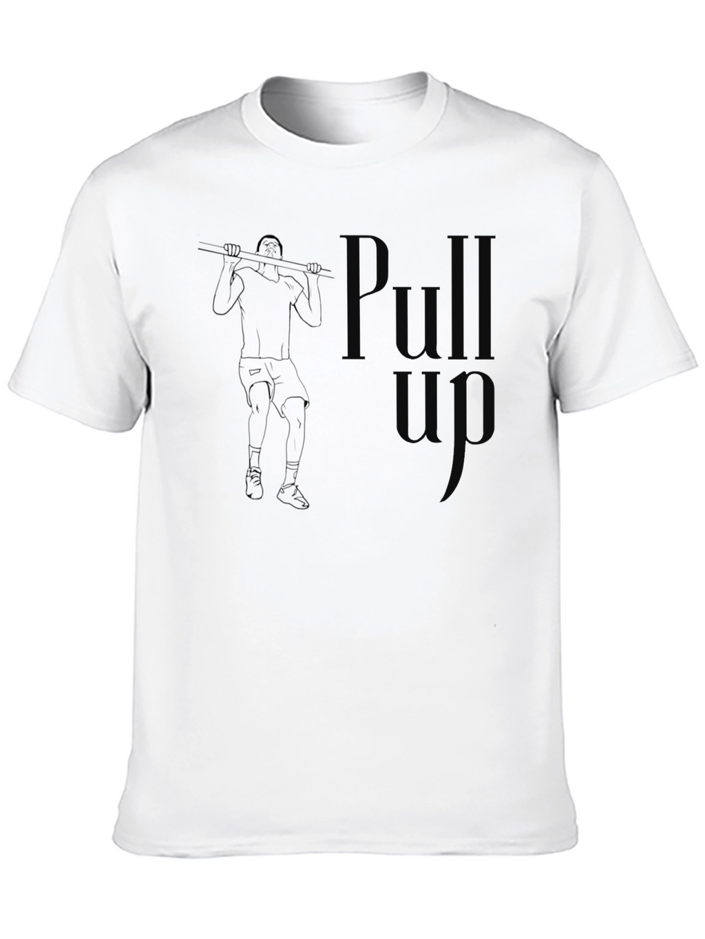 Pull Up Workout Graphic T-Shirt